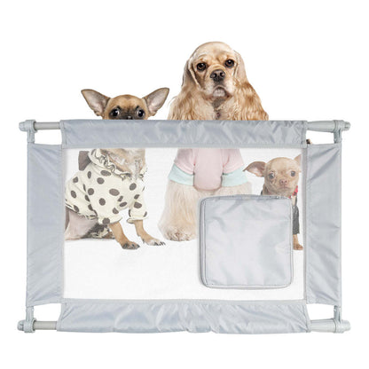 Collapsible adjustable pet gate for travel Transport