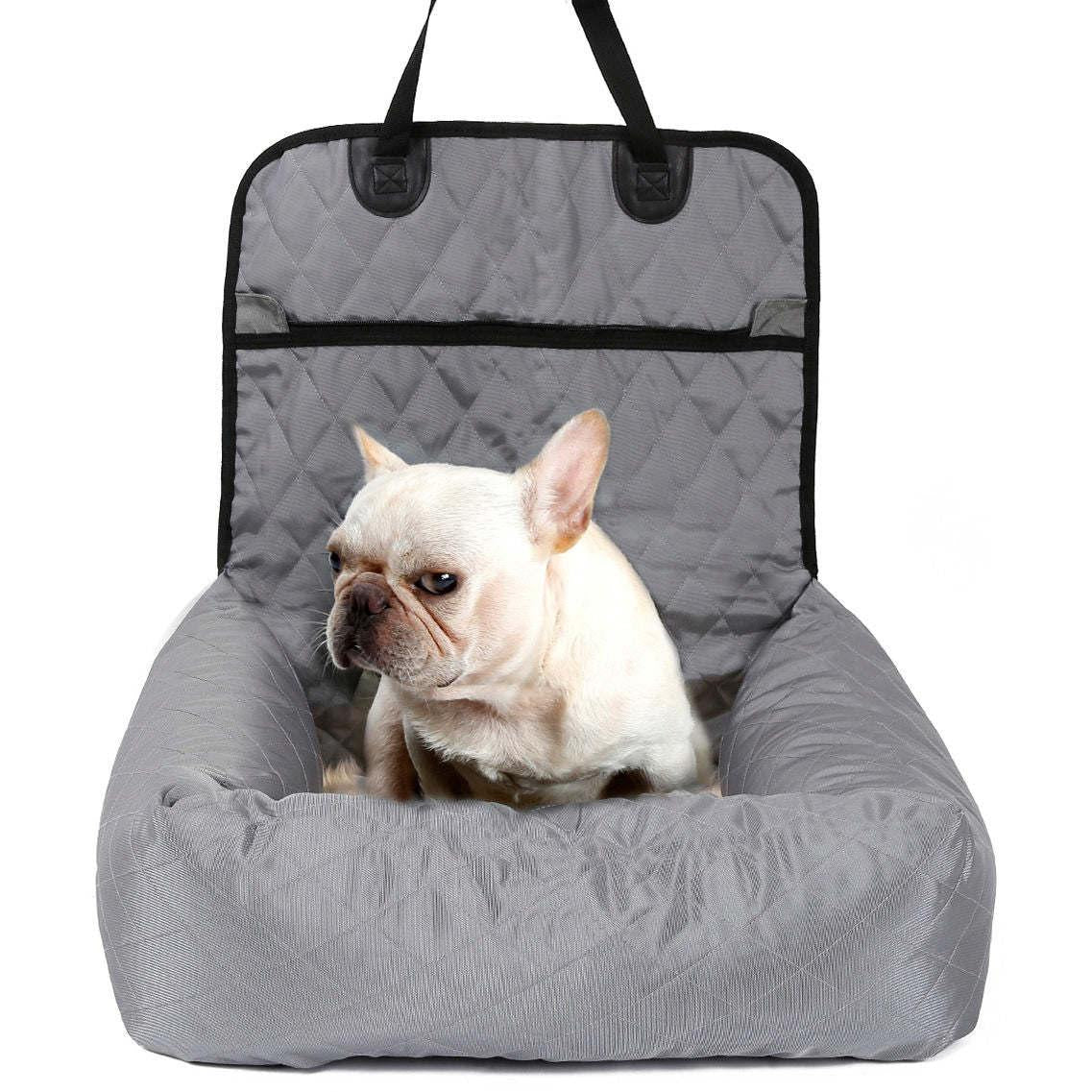 The 'Pawtrol' carseat and pet bed ensures safe travel and comfortable rest for your pet. - Wolldi