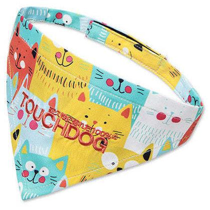 The Touchdog 'Head-Popper' Dog Bandana is durable, adjustable, and stylish. - Wolldi