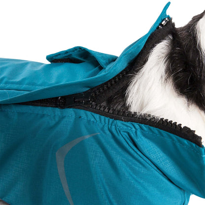 Reflective dog jacket for extreme weather