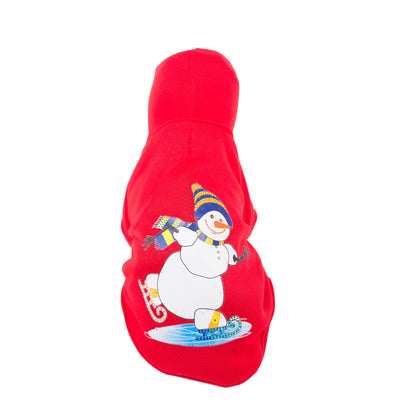 LED Snowman Hooded Sweater Fashion