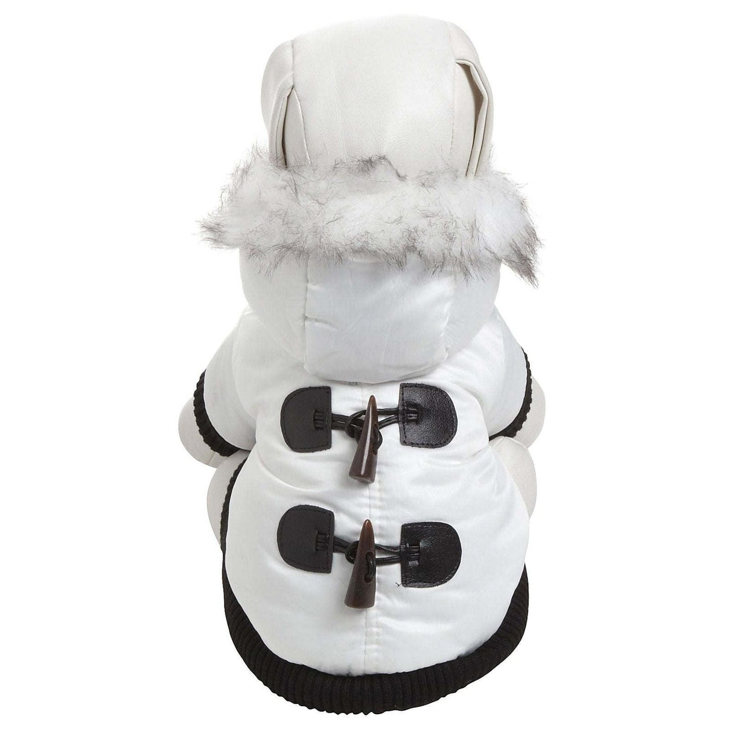 Winter pet parka coat with Thinsulate insulation and Velcro closure. Fashion