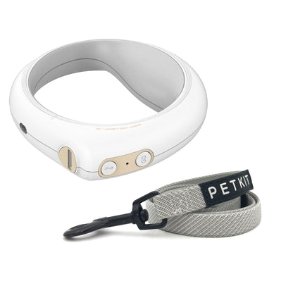 Smart leash with distance tracking and notifications. Straps