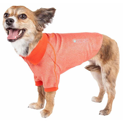 The Pet Life Active 'Fur-Flexed' dog polo t-shirt is flexible, breathable, and UV-protectant. - Wolldi