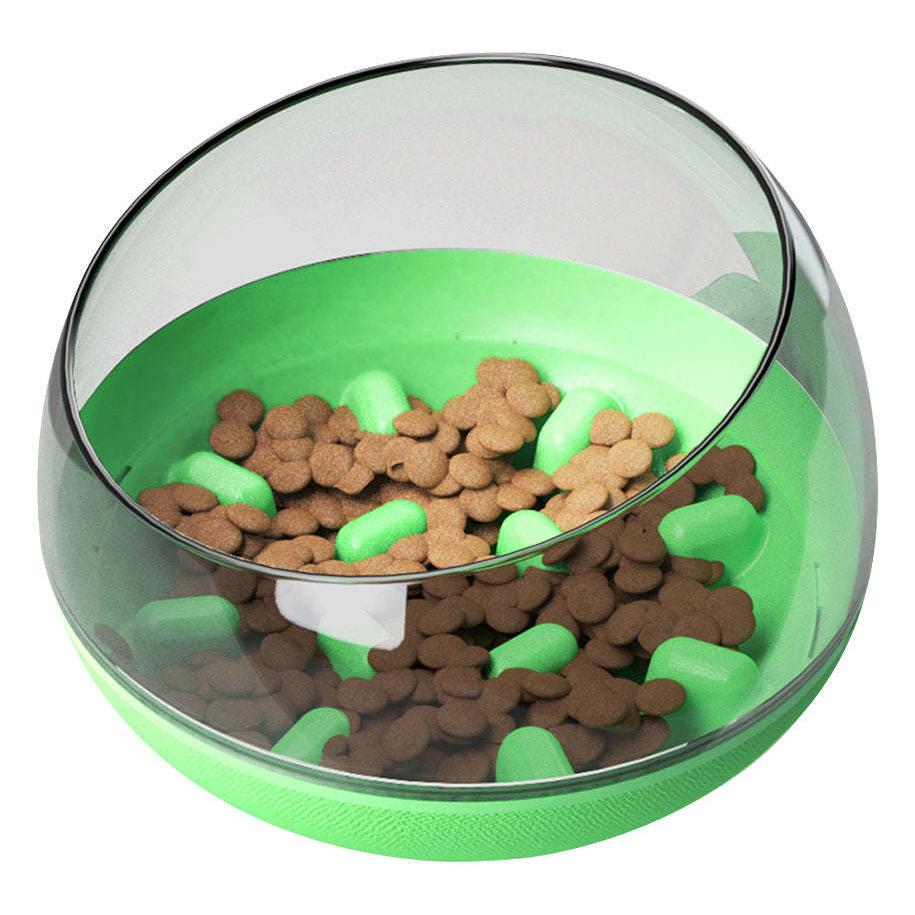 The Pet Life 'Tumbowl' is a slow feeding pet bowl that reduces eating speed and aids digestion. - Wolldi