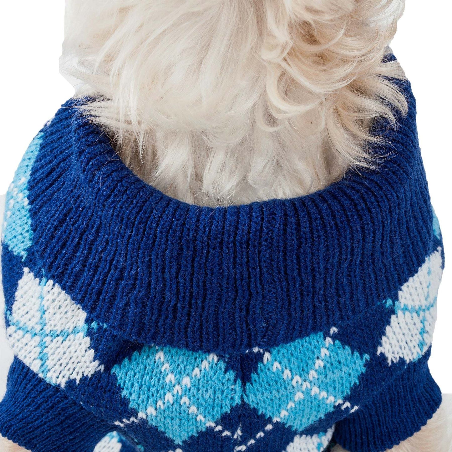 Argyle Pet Sweater