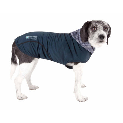 The Pet Life Active 'Pull-Rover' dog tank top hoodie offers comfort, breathability, and UV protection. - Wolldi