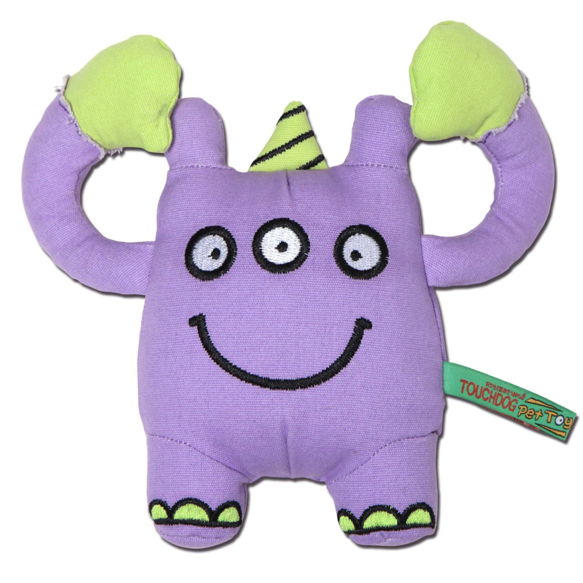 The Touchdog Cartoon Monster Plush Dog Toy is a fun and durable toy for dogs. - Wolldi