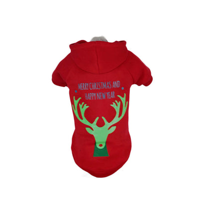 LED Christmas Reindeer Pet Costume