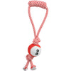 Eco-friendly jute rope and rubber chew toy Playtime