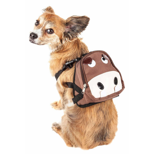 Dog backpack with ample storage Transport