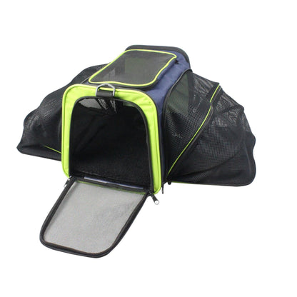 Folding Collapsible Pet Carrier Transport