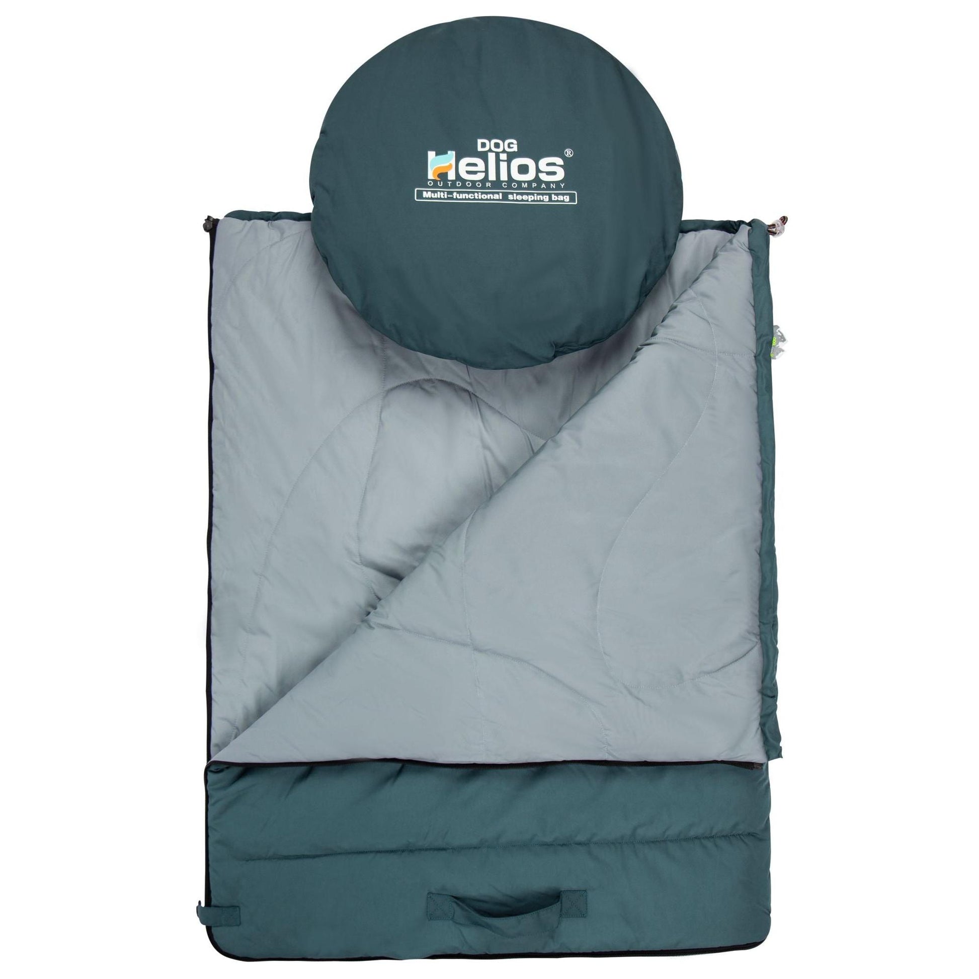 Waterproof, convertible dog mat doubles as a comfortable camping bed. - Wolldi