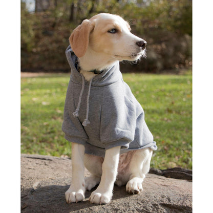 Cotton pet hoodie with leash slit Fashion