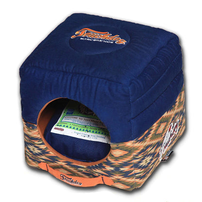 Convertible Dog Bed Reversible Pillow Vintage Tribal HomeStyle