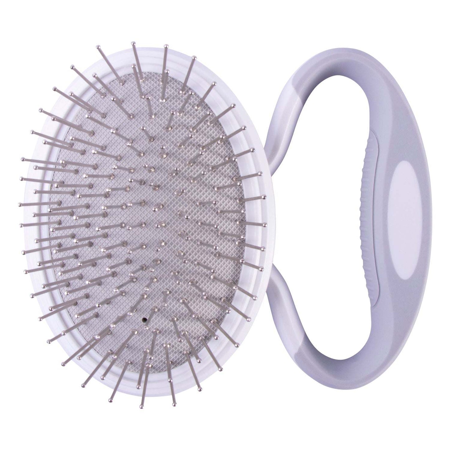 The Pet Life 'Gyrater' Travel Swivel Pet Grooming Pin Brush is compact and perfect for travel. - Wolldi