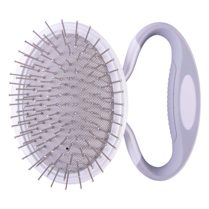 The Pet Life 'Gyrater' Travel Swivel Pet Grooming Pin Brush is compact and perfect for travel. - Wolldi