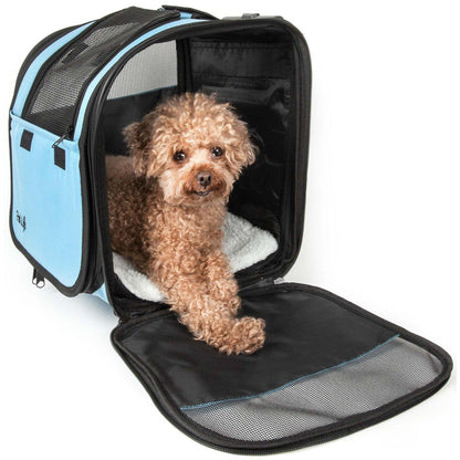 Wheeled Pet Carrier with Handlebar Explorer