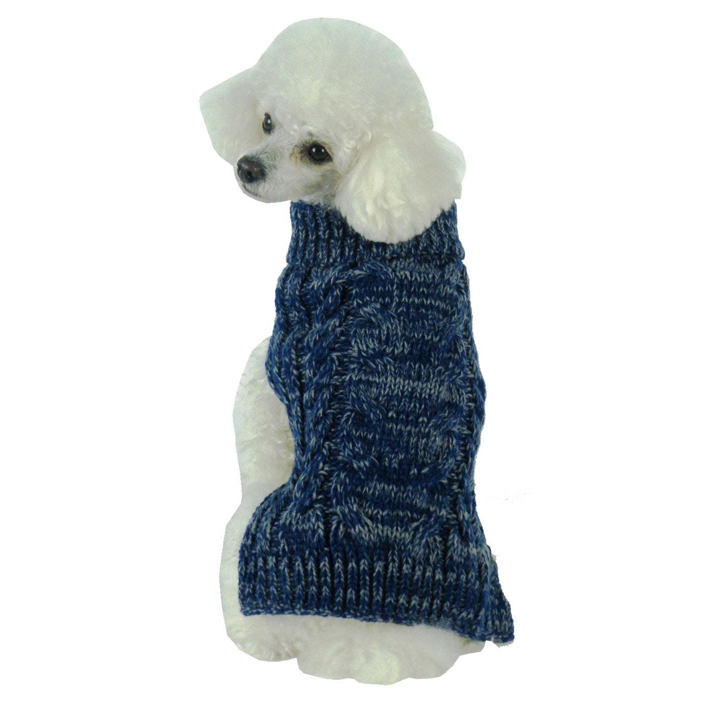 Cable Knitted Dog Sweater Fashion