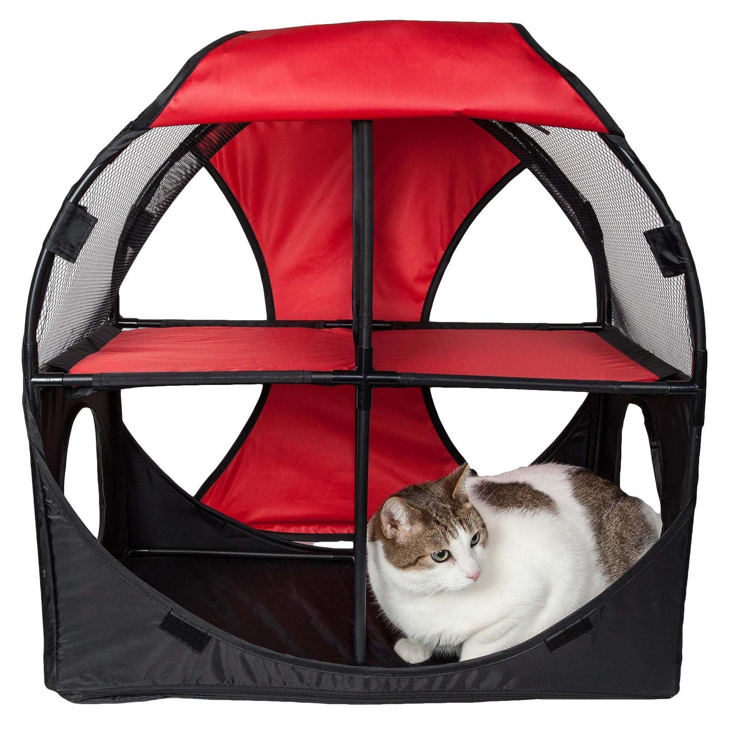 Collapsible Cat House for Multiple Cats HomeStyle