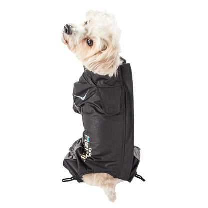 Waterproof adjustable dog jacket