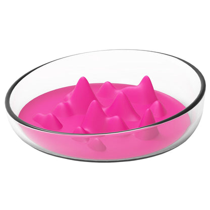 The Pet Life 'Cirlicue' Mountain Shaped Slow Feeding Pet Bowl is durable, dishwasher safe, and promotes slow digestion for your pet. - Wolldi