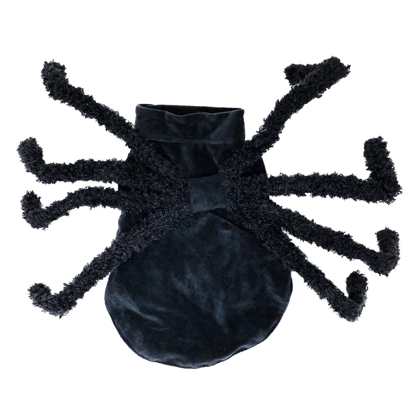 Pet Life 'Creepy Webs' Spider Dog Costume: Adorable yet frightening, machine washable, available in multiple sizes. - Wolldi