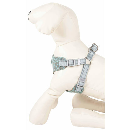 Adjustable dog harness with breathable mesh and bowtie Straps