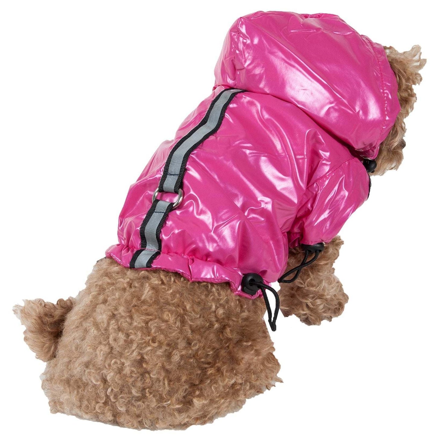 Adjustable pet raincoat+ reflective jacket Fashion