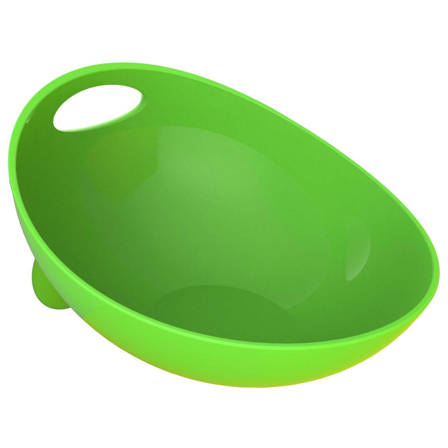 Tilted dog bowl ergonomic