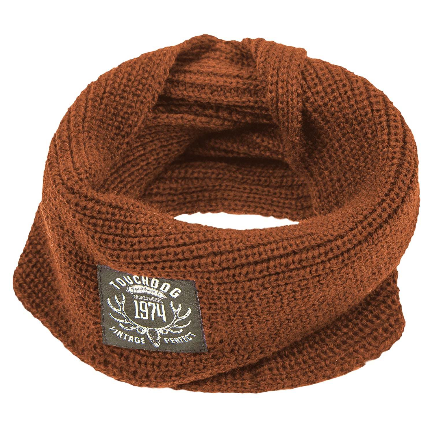 The Touchdog Heavy Knitted Winter Dog Scarf provides exceptional warmth and style. - Wolldi