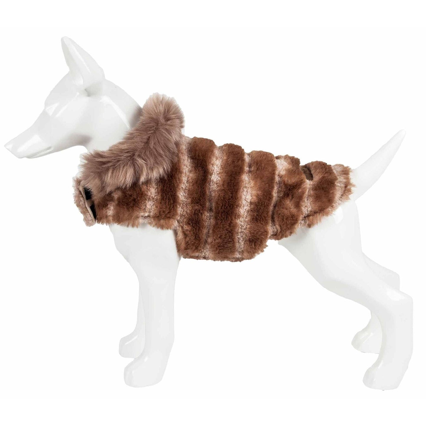 Stylish Tiramisu Dog Coat with Fleece Lining Fashion