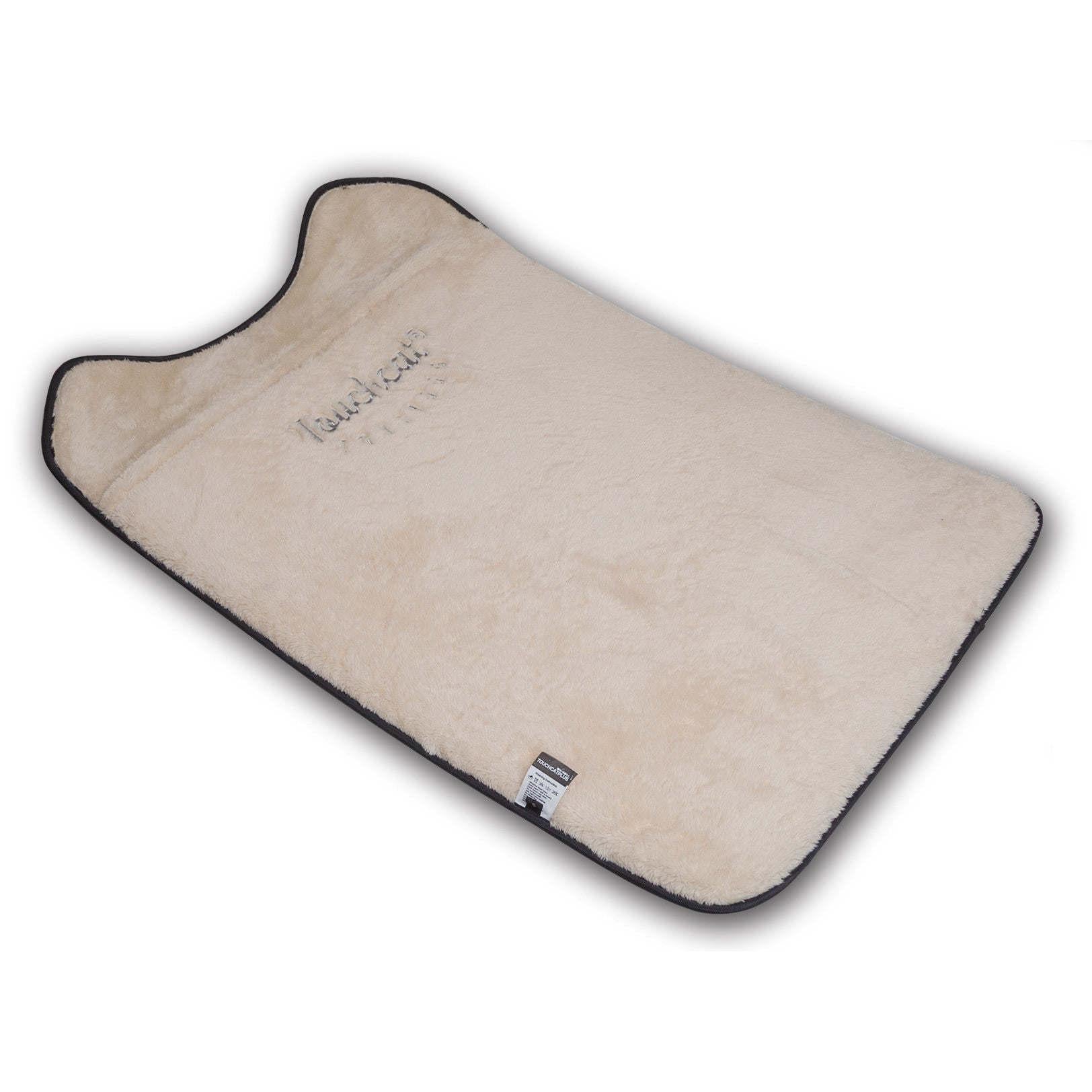 Touchcat Lamaste Travel Reversible Pet Bed Mat: Perfect for traveling and cat exercise. - Wolldi