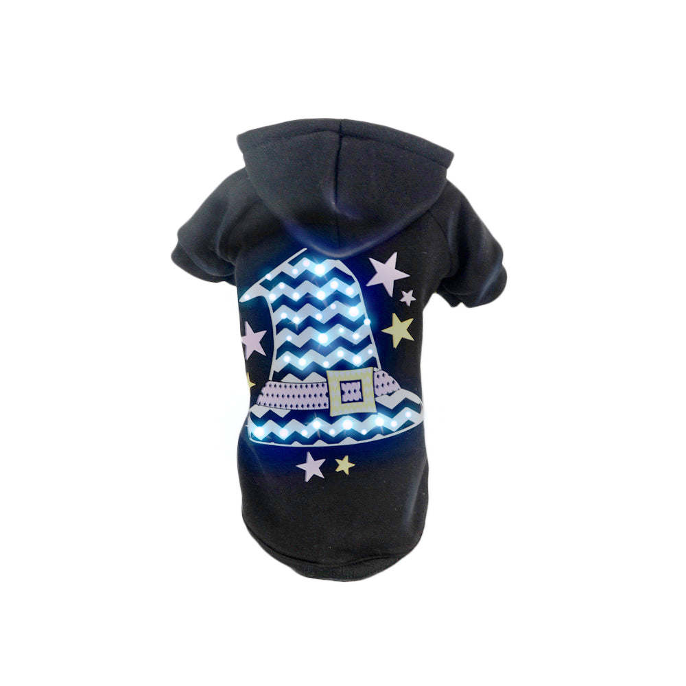 LED Lighting Hooded Sweater Fashion