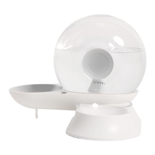 Filtered water dispenser and food bowl for pets Dishes