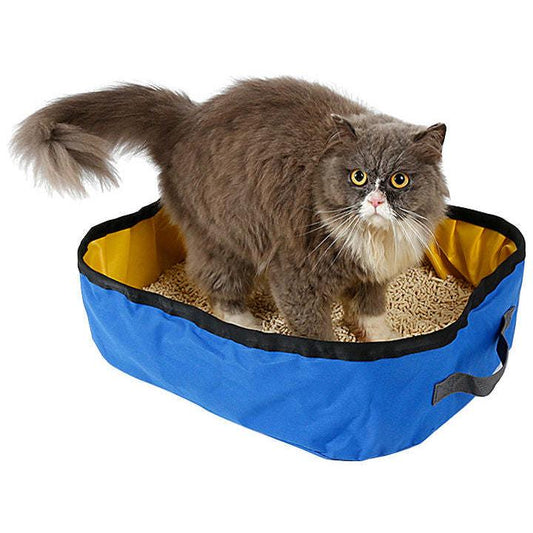 Portable waterproof cat litterbox for travel Explorer