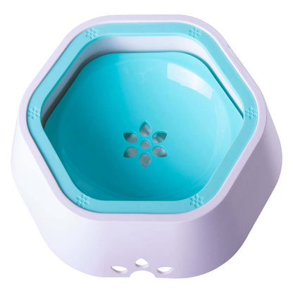 Spill-proof pet bowl slow feeder Dishes