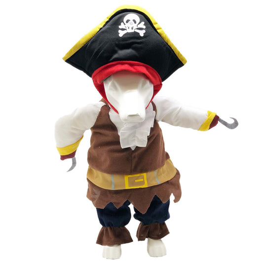 Transform your dog into a pirate with this adorable 2-piece costume! - Wolldi