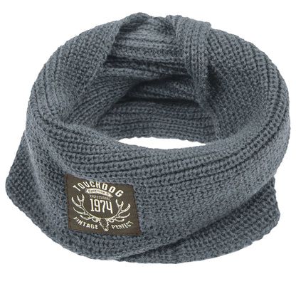 The Touchdog Heavy Knitted Winter Dog Scarf provides exceptional warmth and style. - Wolldi