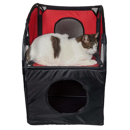 Collapsible Cat House for Multiple Cats HomeStyle