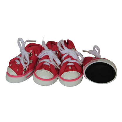 Canvas Casual Grip Pet Sneakers Footwear