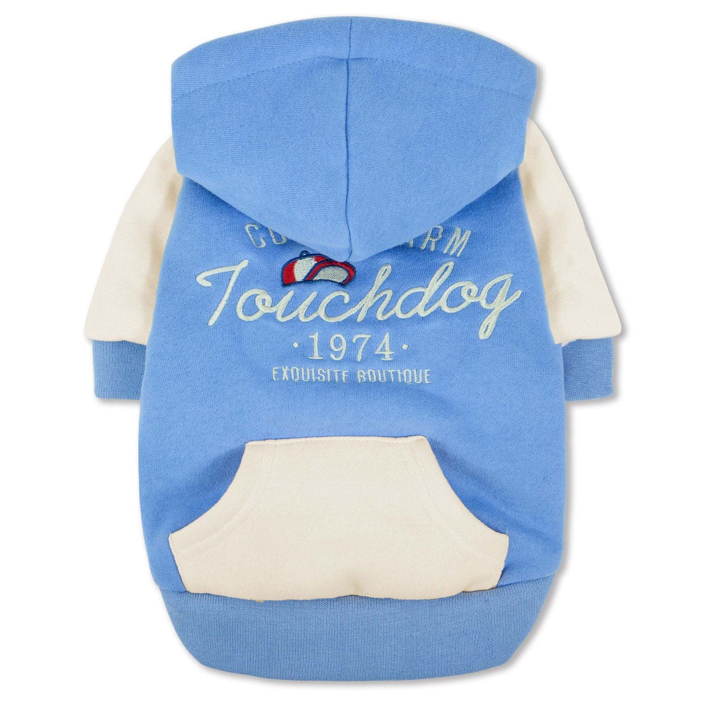 Touchdog 'Heritage' Soft-Cotton Fashion Dog Hoodie - Comfortable, stylish, and convenient for your furry friend. - Wolldi