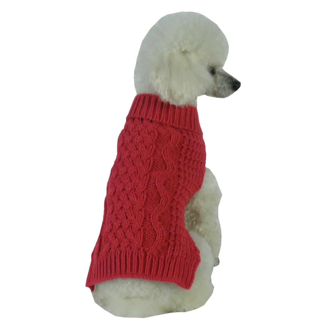 Knitted Dog Sweater Fashion