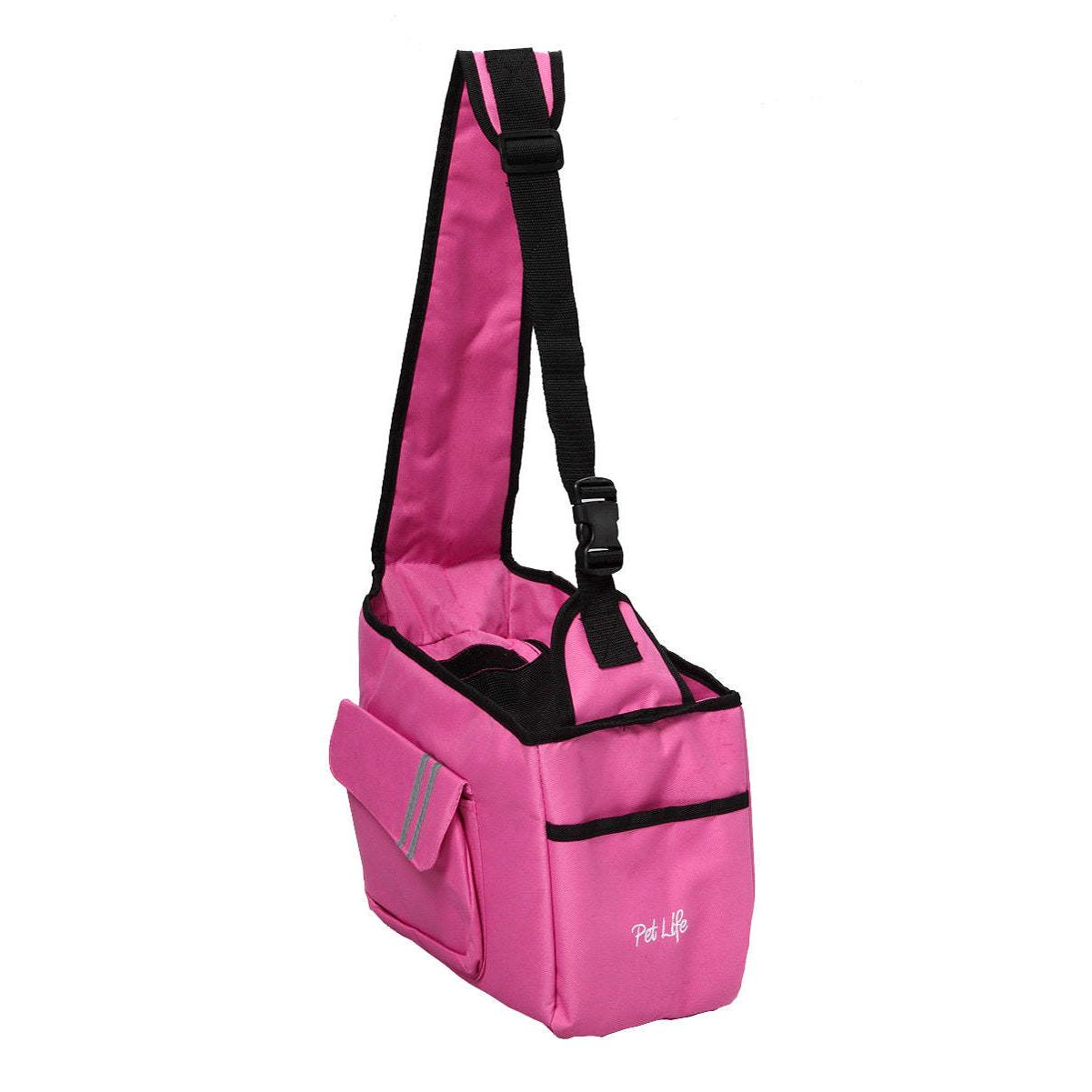 Fashionable pet carrier with back-support Transport