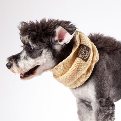 The Touchdog Heavy Knitted Winter Dog Scarf provides exceptional warmth and style. - Wolldi