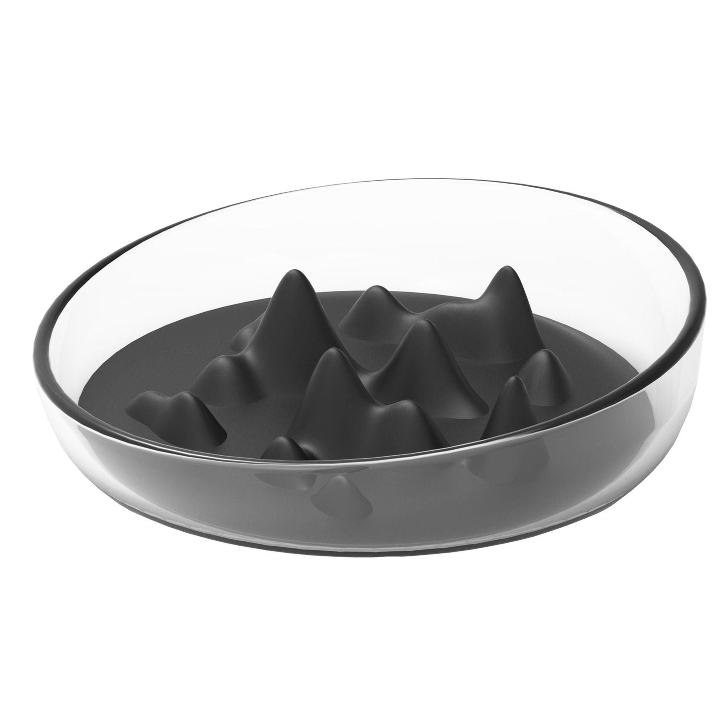 The Pet Life 'Cirlicue' Mountain Shaped Slow Feeding Pet Bowl is durable, dishwasher safe, and promotes slow digestion for your pet. - Wolldi