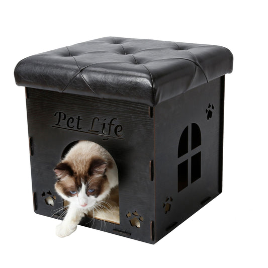 Collapsible Cat House with Multiple Colors HomeStyle