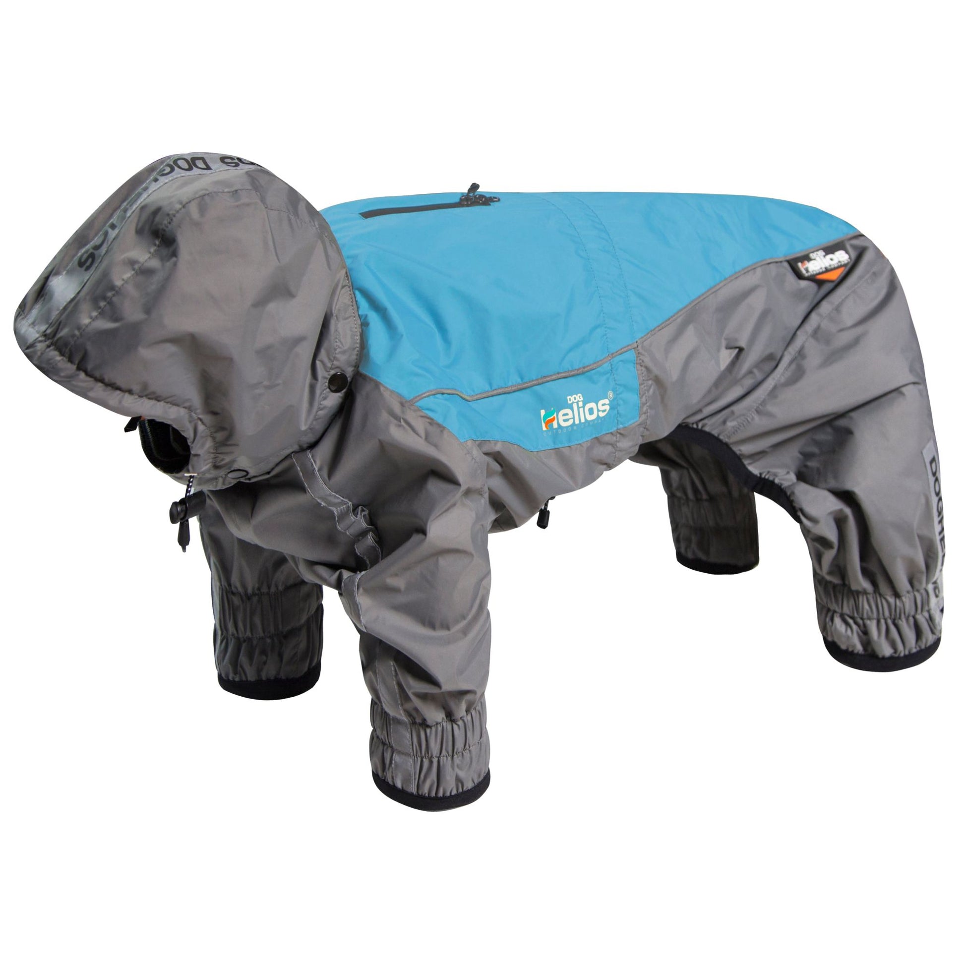 The Dog Helios 'Arctic Blast' Winter Dog Coat is waterproof, warm, and adjustable, perfect for extreme weather. - Wolldi