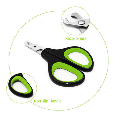 Pet Life 'Mini Razor' Nail Clipper: Small, durable, and perfect for small breeds, puppies, and cats. (11 words) - Wolldi