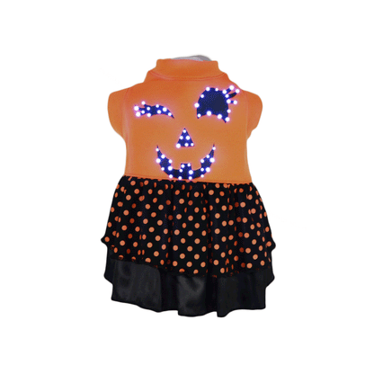 LED Halloween Dress Costume Fashion